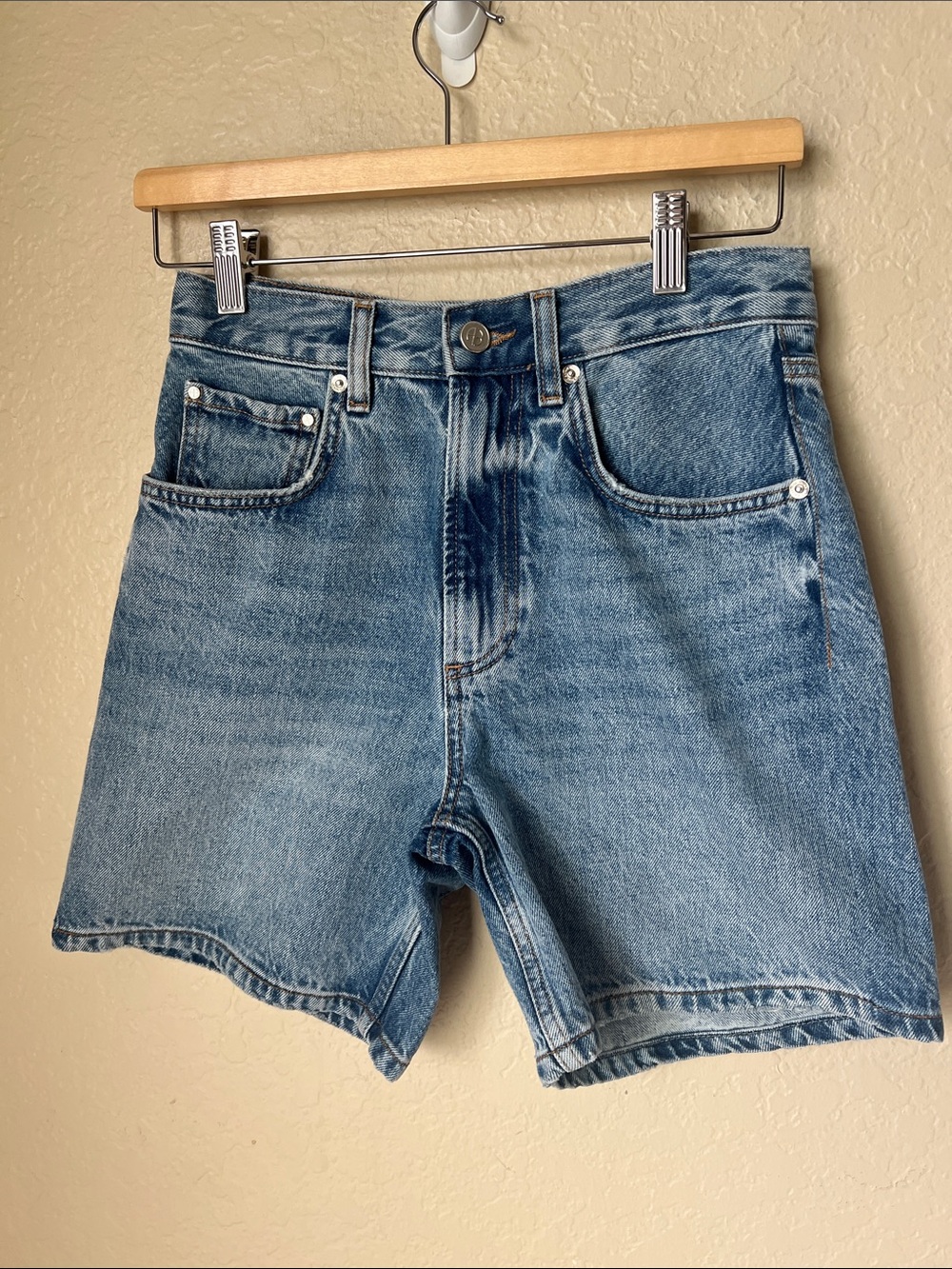 Anine bing denim shorts - Picture 2 of 7